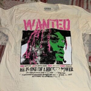 Lucki Flawl like me tour tshirt Wanted size XXL